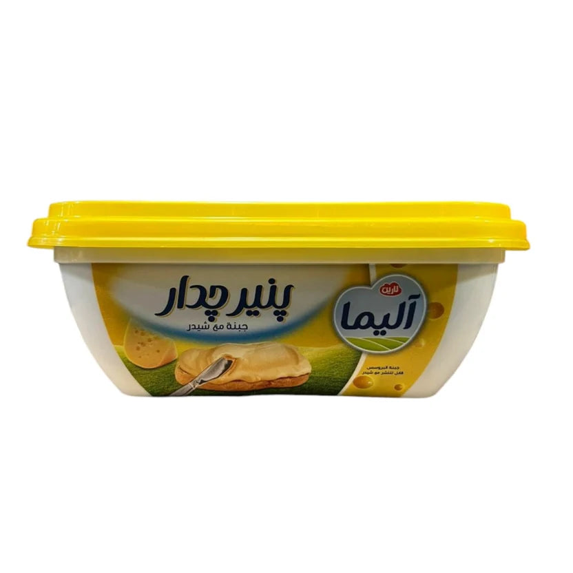 Alima Spreadable Cheddar Cheese Spread – 250g Tub