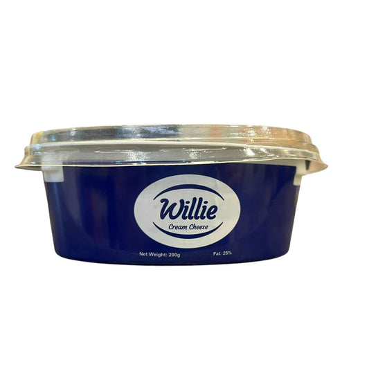 Willie Premium Rich & Creamy Cream Cheese Spread (25% Fat) – 200g