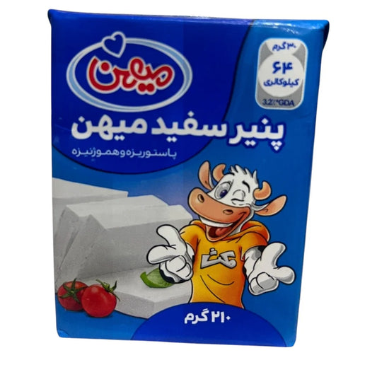 Mihan Pasteurized & Homogenized White Cheese (Feta Style) – 210g