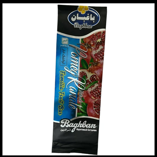 Baghban Imported Persian Lavashak Fruit Bars Variety Pack – Pack of 4 (Large 16-Inch Bars)