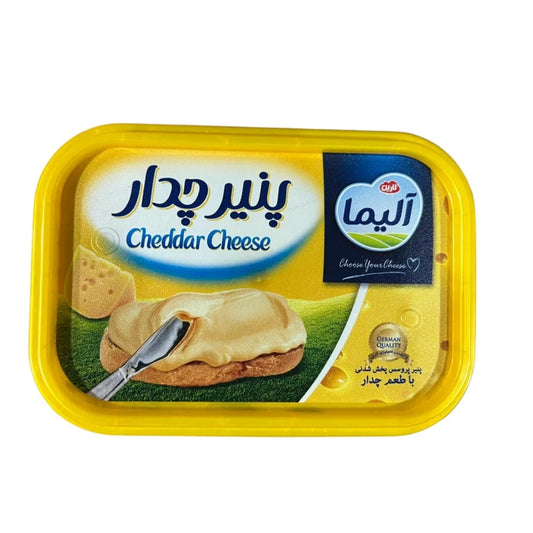 Alima Spreadable Cheddar Cheese Spread – 250g Tub