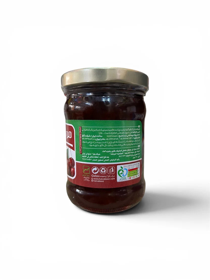 Moraba Baaz Sour Cherry Jam – 280g Glass Jar