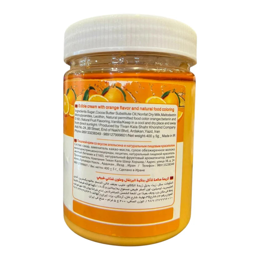 Sun Tivan Orange Cream Spread – 400g Jar