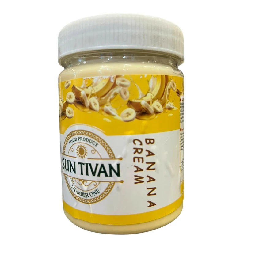 Sun Tivan Banana Cream Spread – 400g Jar