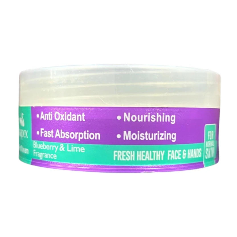 Soapex Blueberry & Lime Nourishing Moisturizing Cream | Hand & Face Care (150 G)