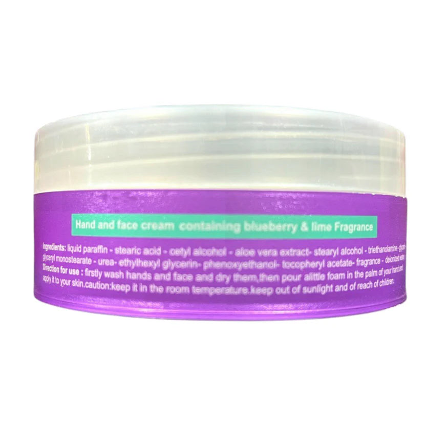 Soapex Blueberry & Lime Nourishing Moisturizing Cream | Hand & Face Care (150 G)