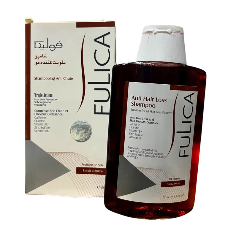 Fulica Anti-Hair Loss & Fortifying Shampoo (With Caffeine & Biotin) – 200ml