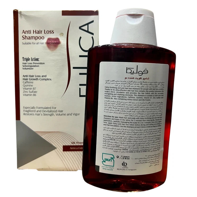 Fulica Anti-Hair Loss & Fortifying Shampoo (With Caffeine & Biotin) – 200ml