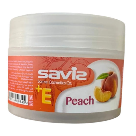 Saviz Peach + Vitamin E Softening & Moisturizing Cream | Hand & Face | 180g