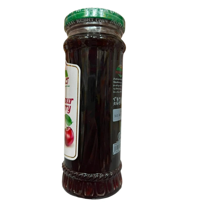 Kesht Chin Sour Cherry Jam – 310g Glass Jar