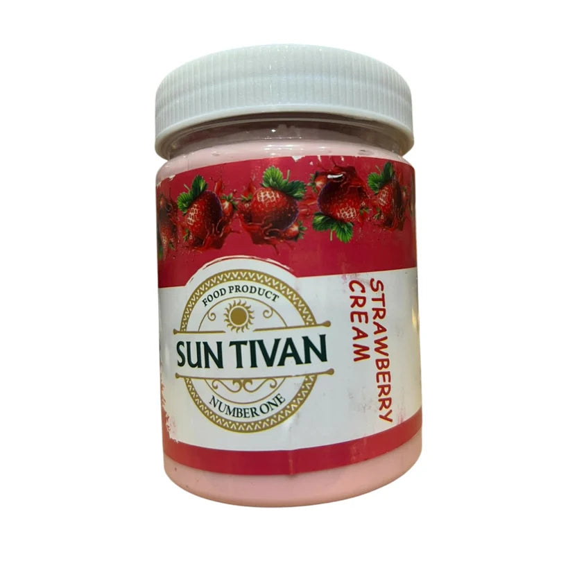 Sun Tivan Strawberry Cream Spread – 400g Jar