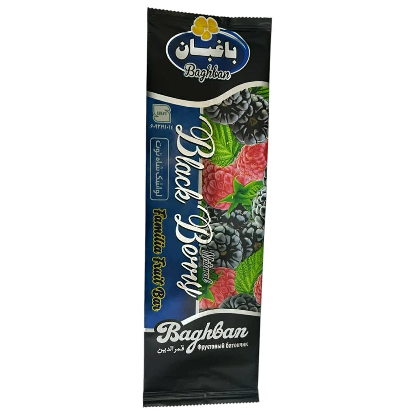 Baghban Imported Persian Lavashak Fruit Bars Variety Pack – Pack of 4 (Large 16-Inch Bars)