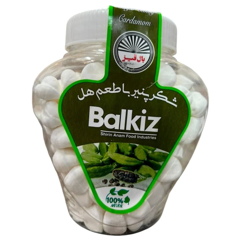 Balkiz Cardamom Shekar Panir (Persian Soft Sugar Candy) - 800 G