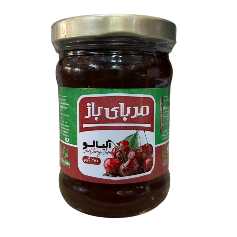 Moraba Baaz Sour Cherry Jam – 280g Glass Jar